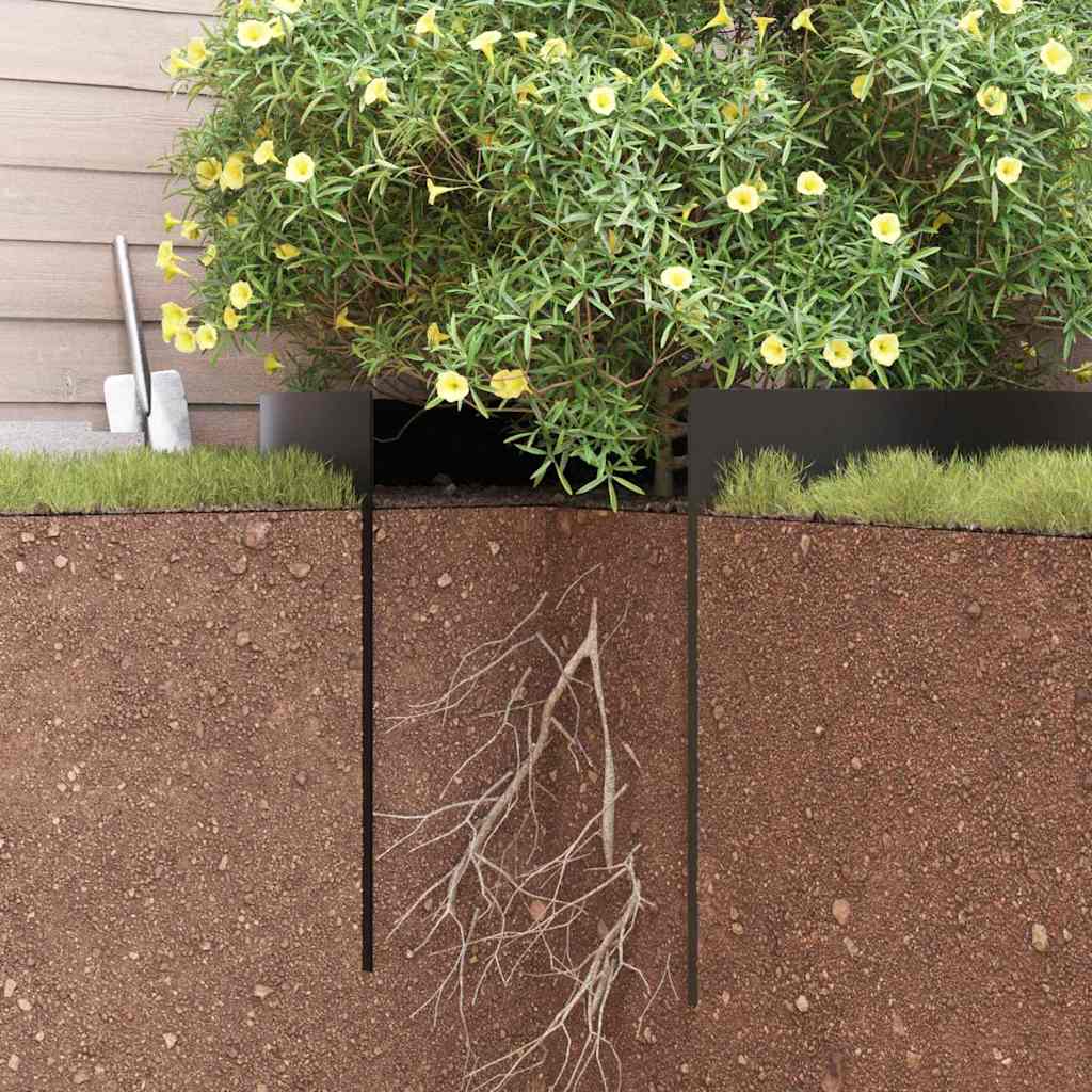 Barriera antiradice Nero 0,7 x 10 m Polietilene