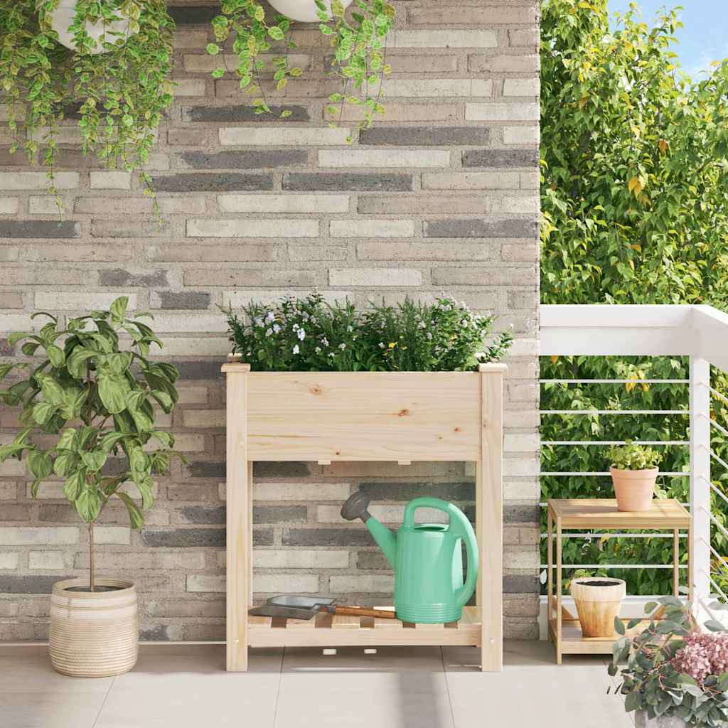Vaso da giardino Beige 71 x 37 x 76,5 cm
