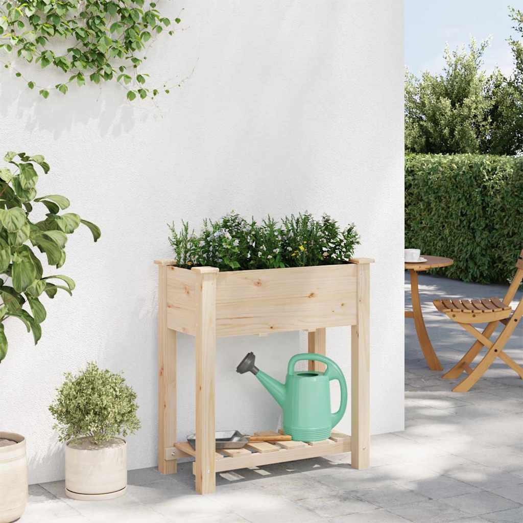 Vaso da giardino Beige 71 x 37 x 76,5 cm