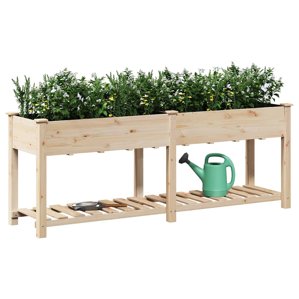 Vaso da giardino Beige 203 x 53 x 76,5 cm