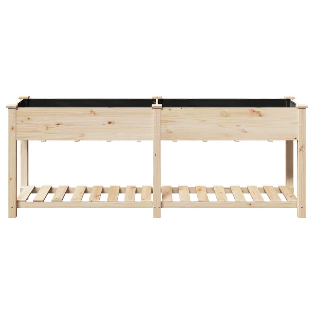 Vaso da giardino Beige 203 x 53 x 76,5 cm