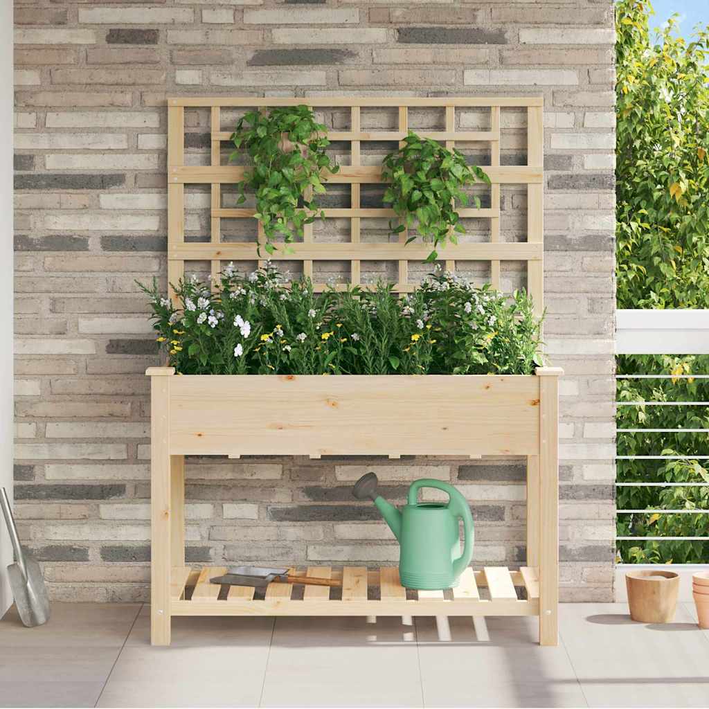 Vaso da giardino Beige 115 x 60,5 x 153 cm