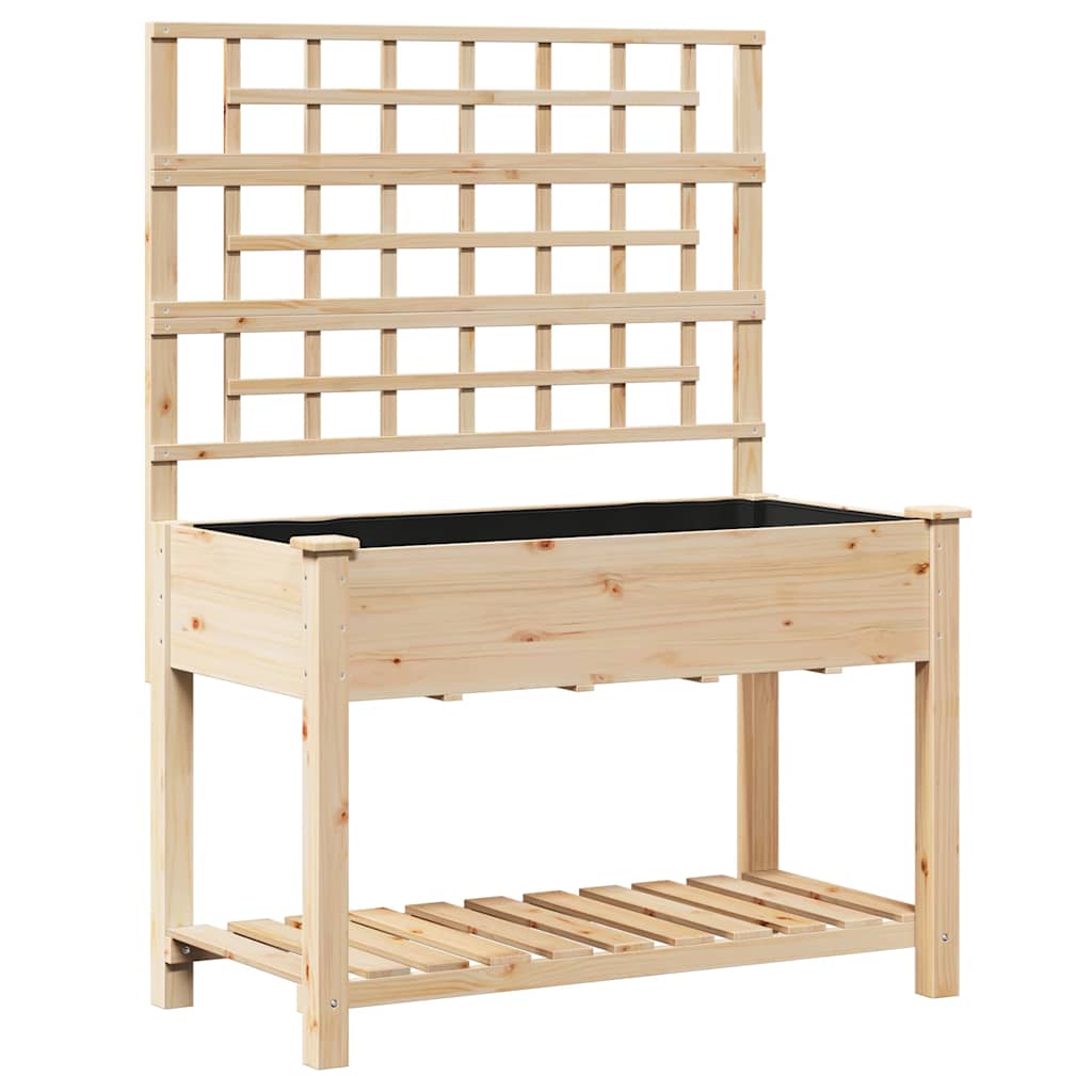 Vaso da giardino Beige 115 x 60,5 x 153 cm