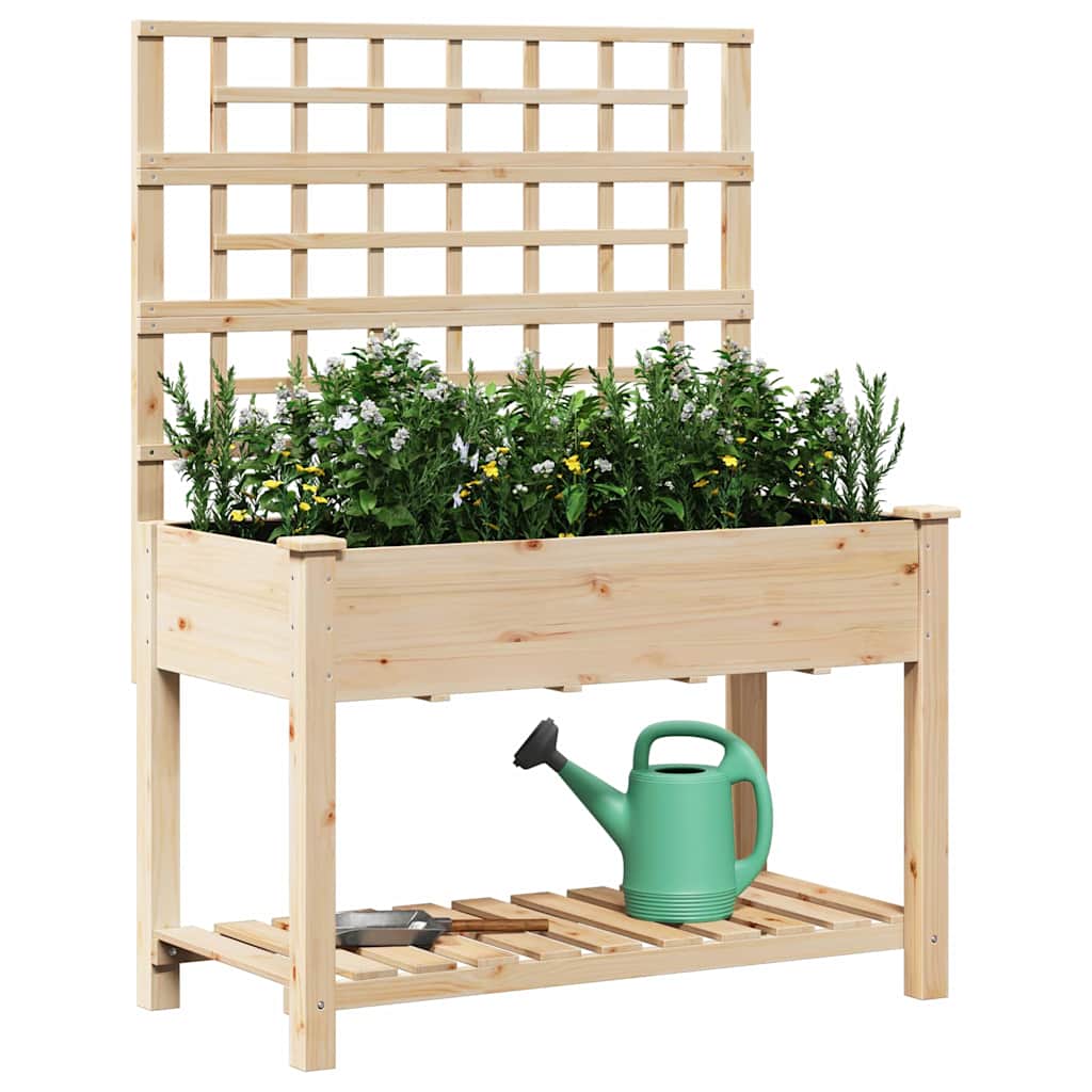 Vaso da giardino Beige 115 x 60,5 x 153 cm