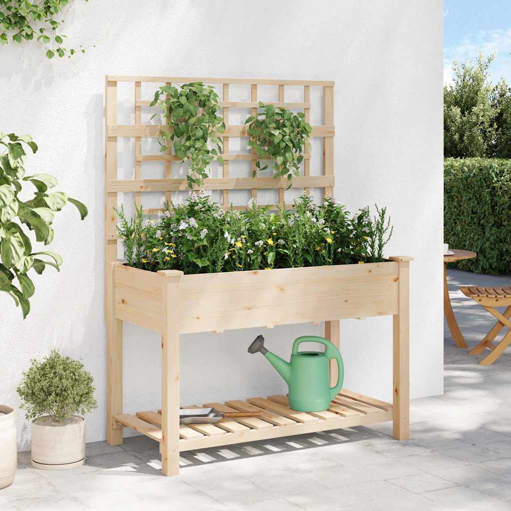 Vaso da giardino Beige 115 x 60,5 x 153 cm
