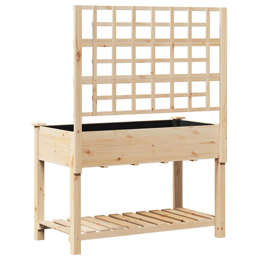 Vaso da giardino Beige 115 x 60,5 x 153 cm