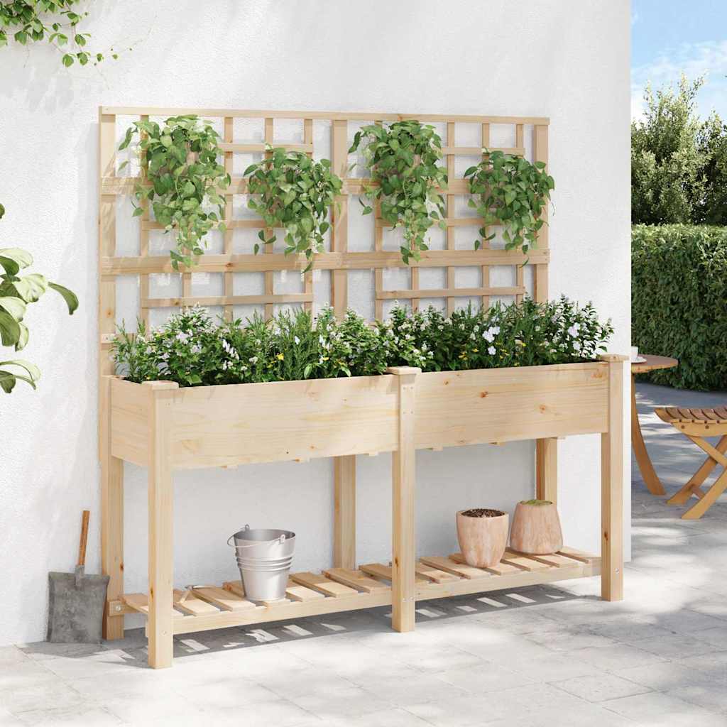 Vaso da giardino Beige 161 x 46 x 152,5 cm