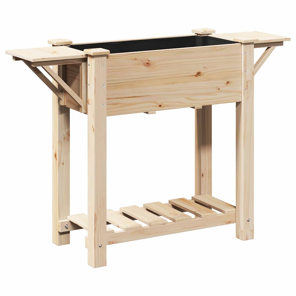 Vaso da giardino Beige 111 x 37 x 76,5 cm
