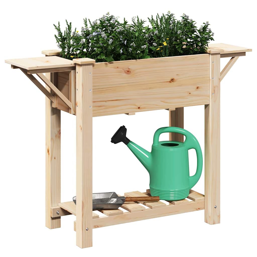 Vaso da giardino Beige 111 x 37 x 76,5 cm