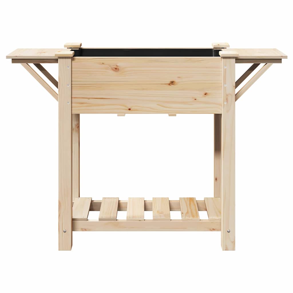 Vaso da giardino Beige 111 x 37 x 76,5 cm