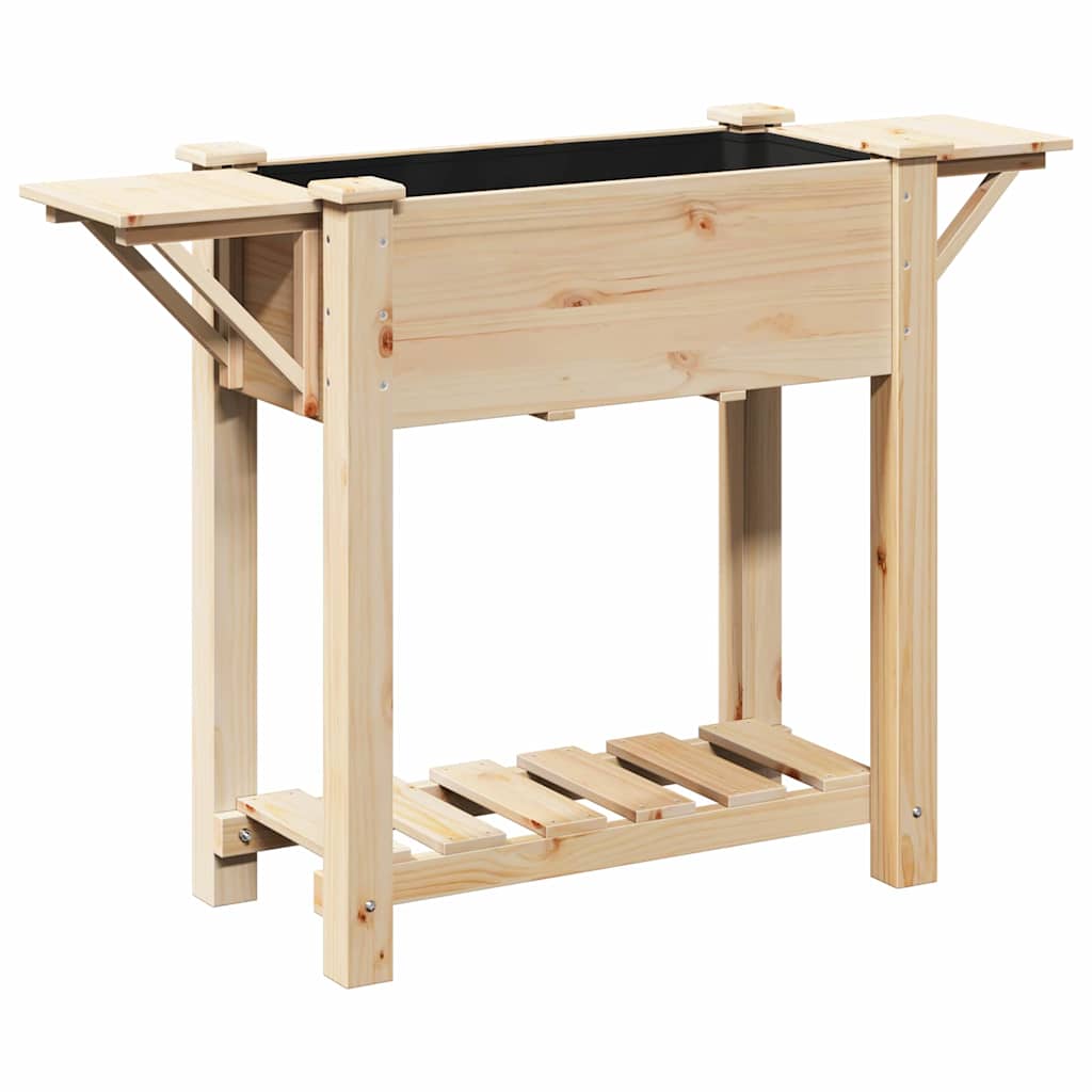 Vaso da giardino Beige 111 x 37 x 76,5 cm