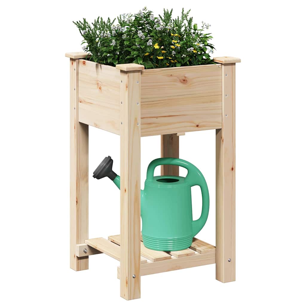 Vaso da giardino Beige 45 x 45 x 76,5 cm