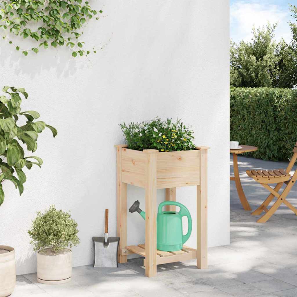 Vaso da giardino Beige 45 x 45 x 76,5 cm