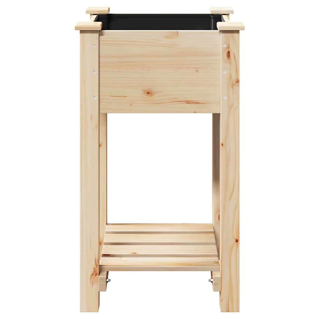 Vaso da giardino Beige 45 x 45 x 76,5 cm