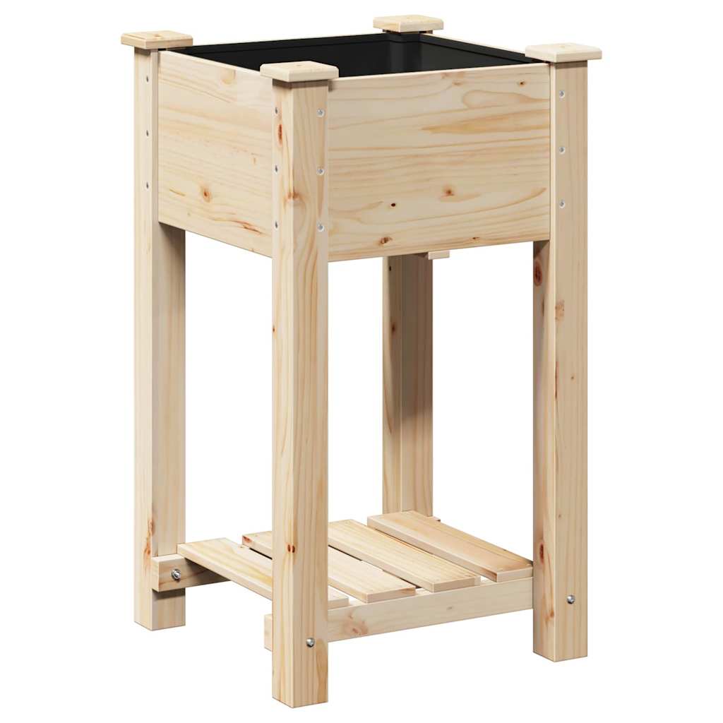 Vaso da giardino Beige 45 x 45 x 76,5 cm