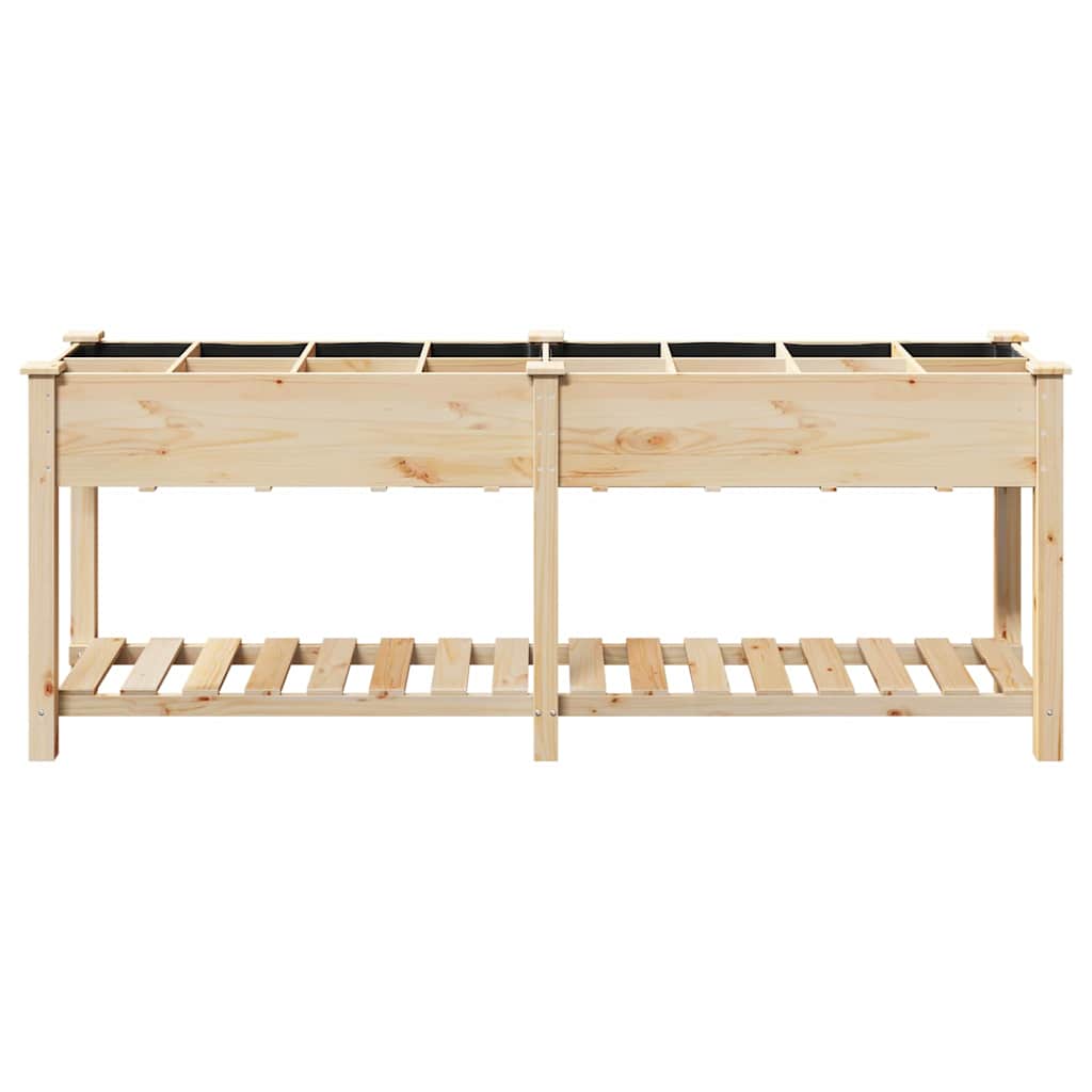 Vaso da giardino Beige 203,5 x 53 x 76,5 cm