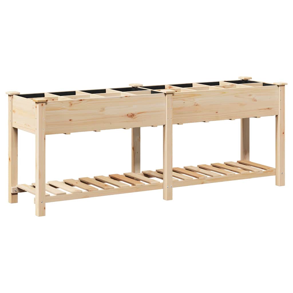 Vaso da giardino Beige 203,5 x 53 x 76,5 cm