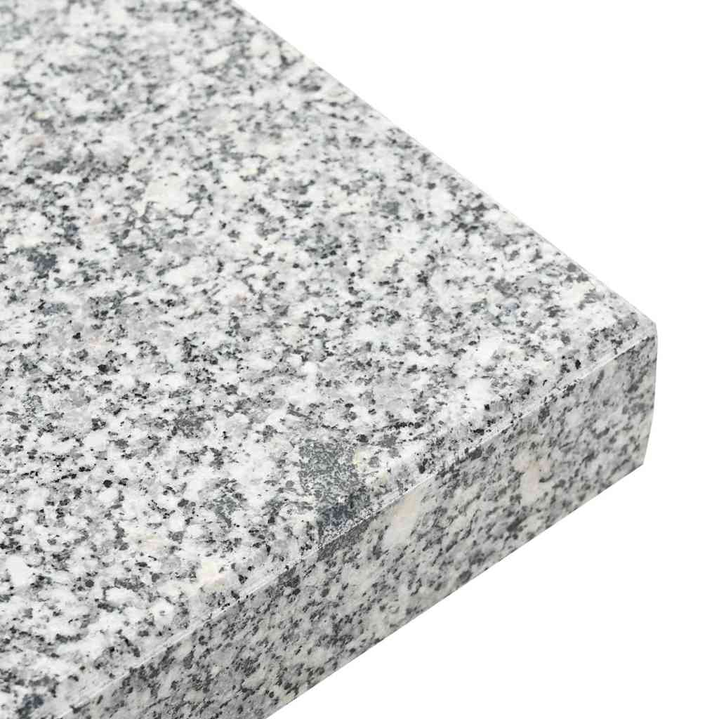 Base per ombrellone 30 kg Grigio Granito Quadrato