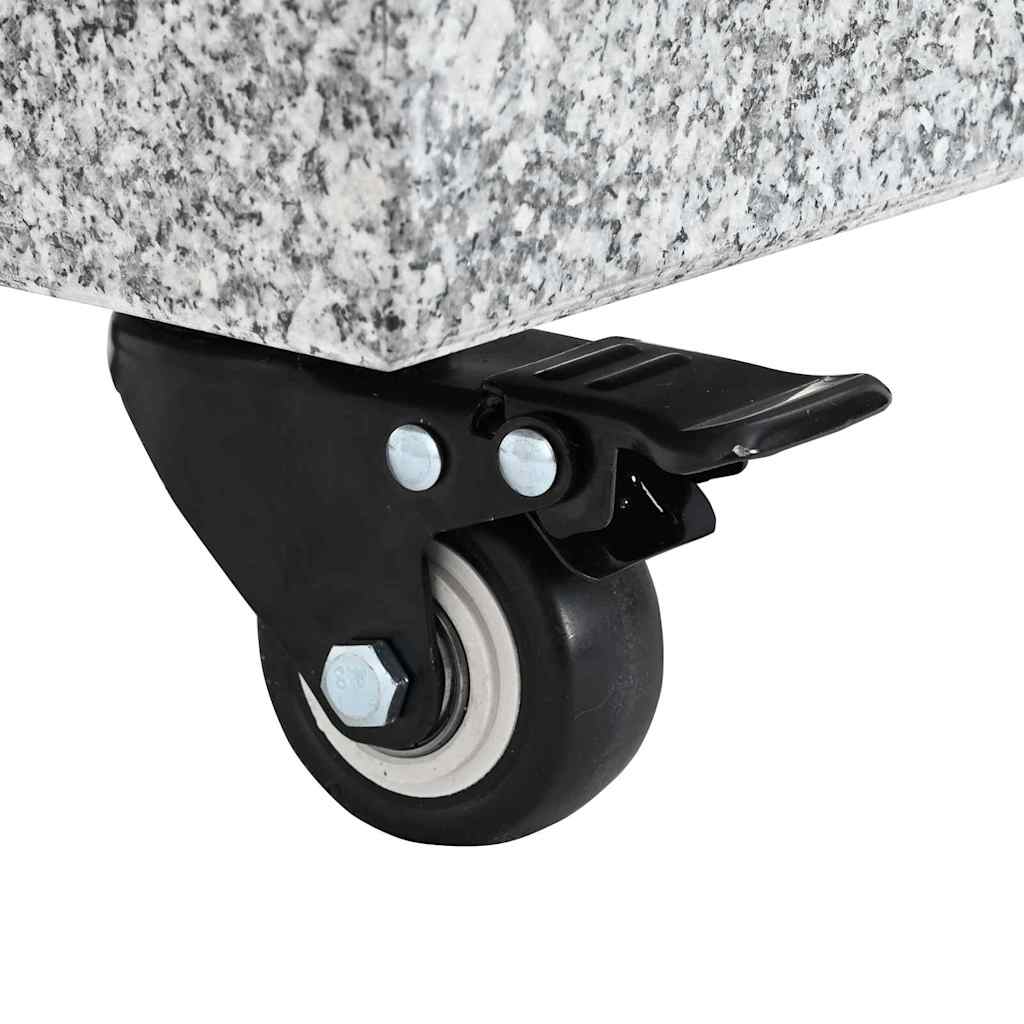 Base per ombrellone 30 kg Grigio Granito Quadrato
