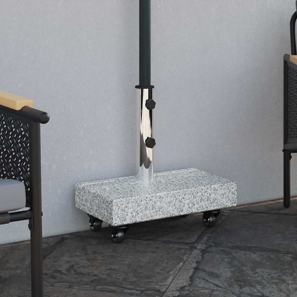 Base per ombrellone 25 kg Grigio Granito Rettangolare
