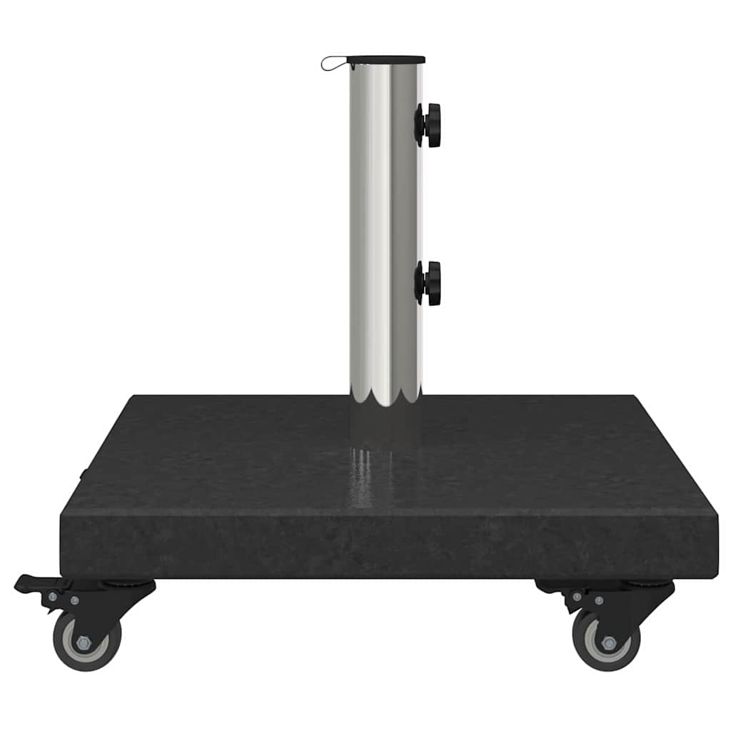 Base per ombrellone 30 kg Nero Granito Quadrato
