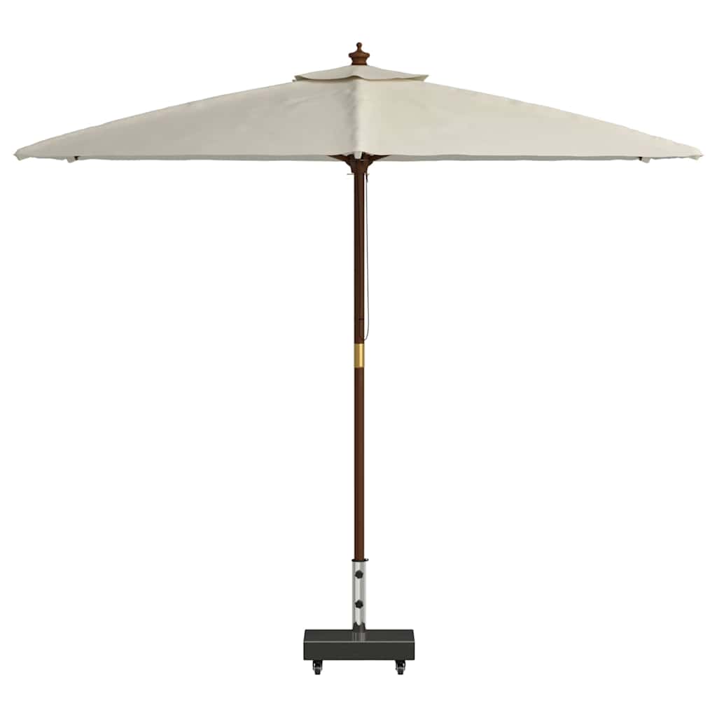 Base per ombrellone 25 kg Nero Granito Rettangolare