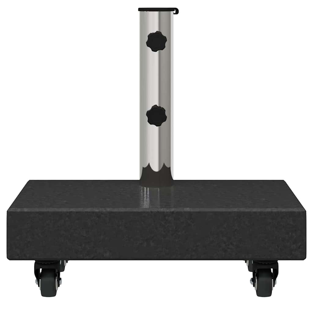 Base per ombrellone 25 kg Nero Granito Rettangolare