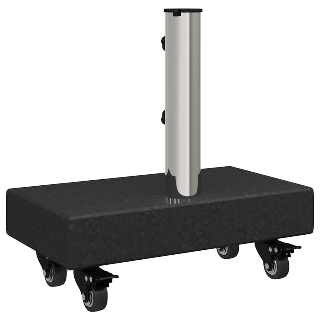 Base per ombrellone 25 kg Nero Granito Rettangolare