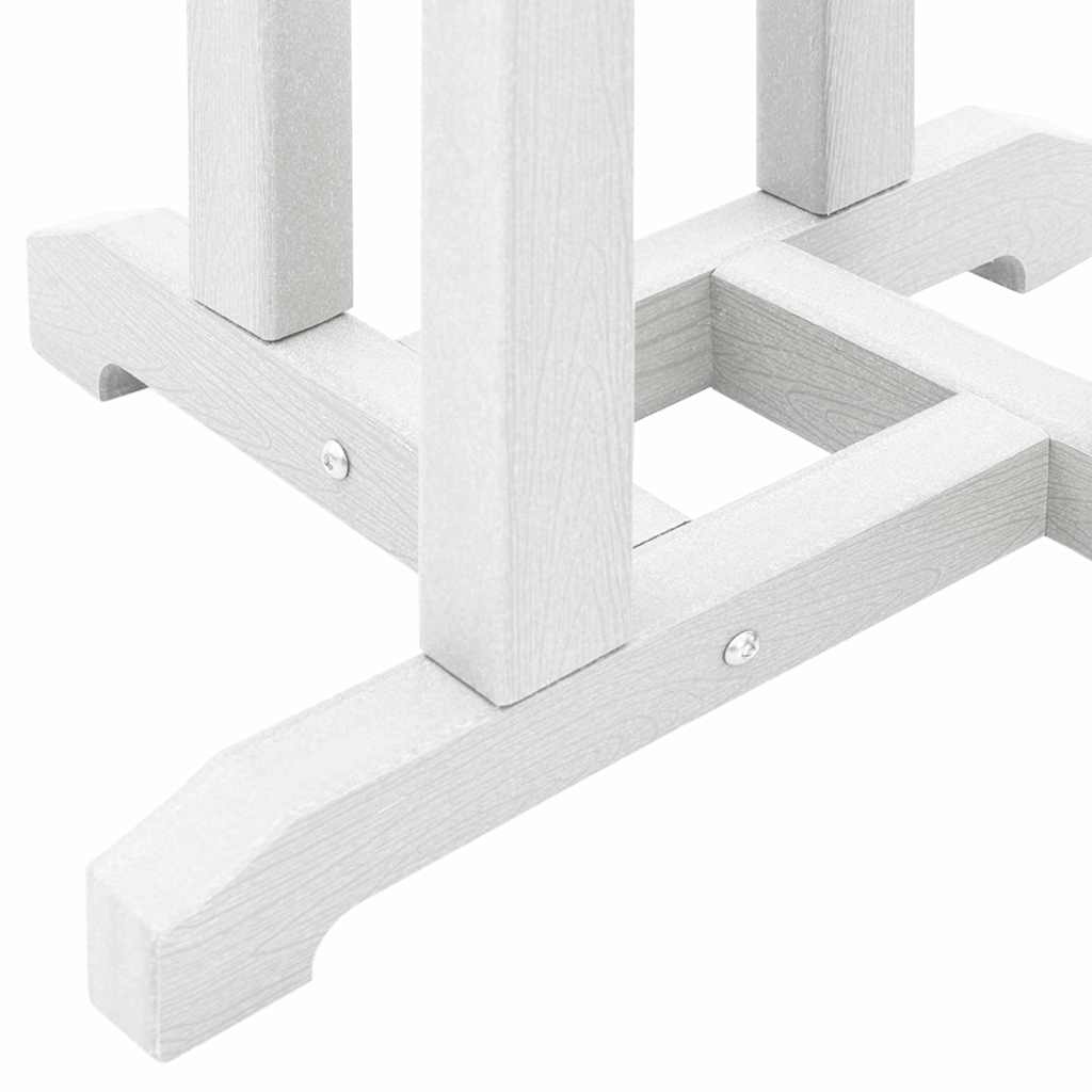 Tavolo da bar Bianco 55 x 55 x 107 cm Polietilene