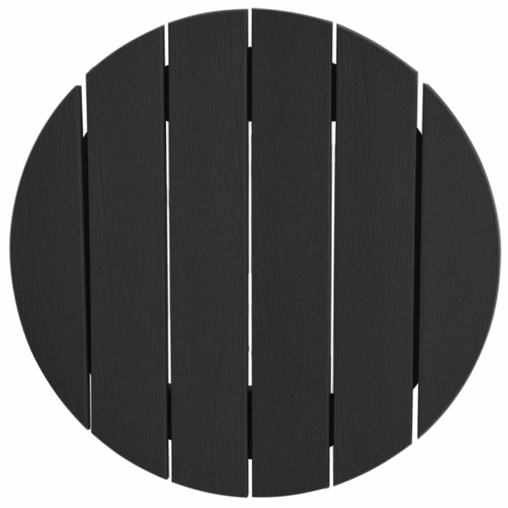 Tavolo da bar Nero 55 x 55 x 107 cm Polietilene