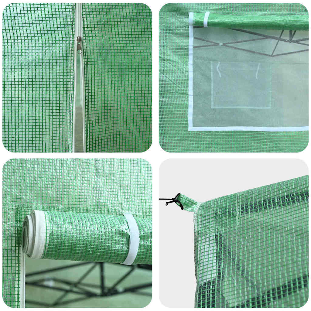 Serra con struttura pop-up Verde 290 x 290 x 315 cm Ferro