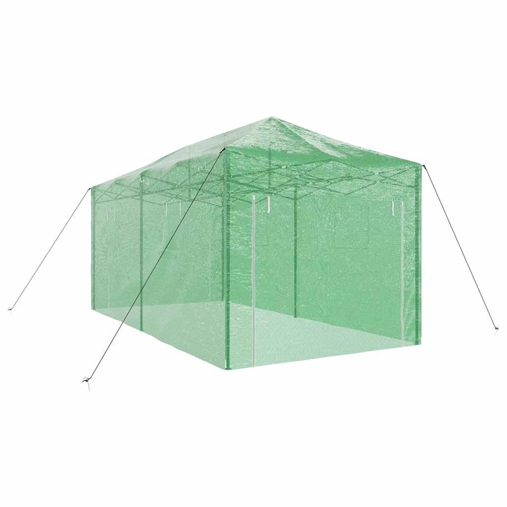 Serra con struttura pop-up Verde 290 x 580 x 315 cm Ferro