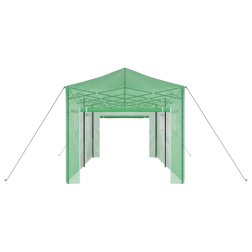 Serra con struttura pop-up Verde 290 x 580 x 315 cm Ferro
