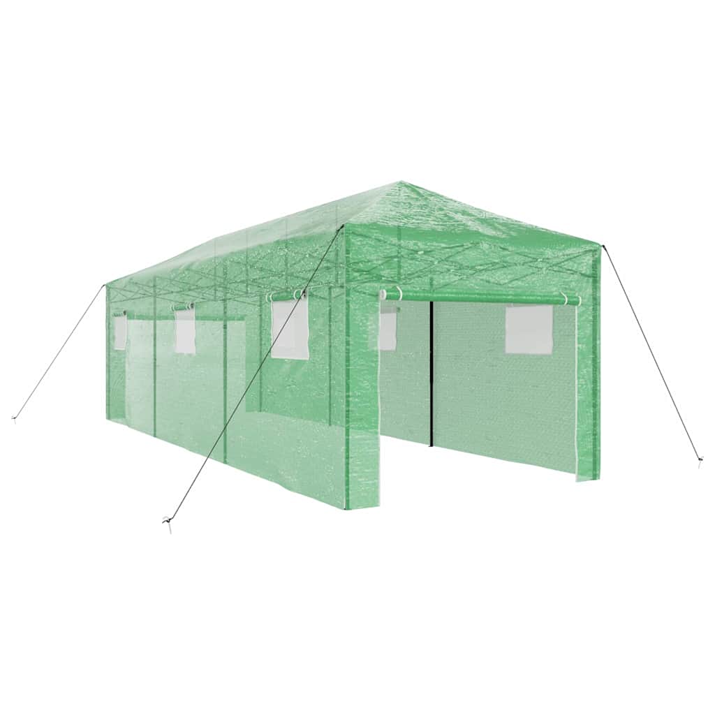 Serra con struttura pop-up Verde 290 x 870 x 315 cm Ferro