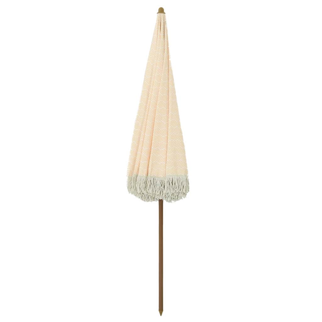 Ombrellone da Spiaggia 160 x 160 x 196 cm Poliestere e Acciaio