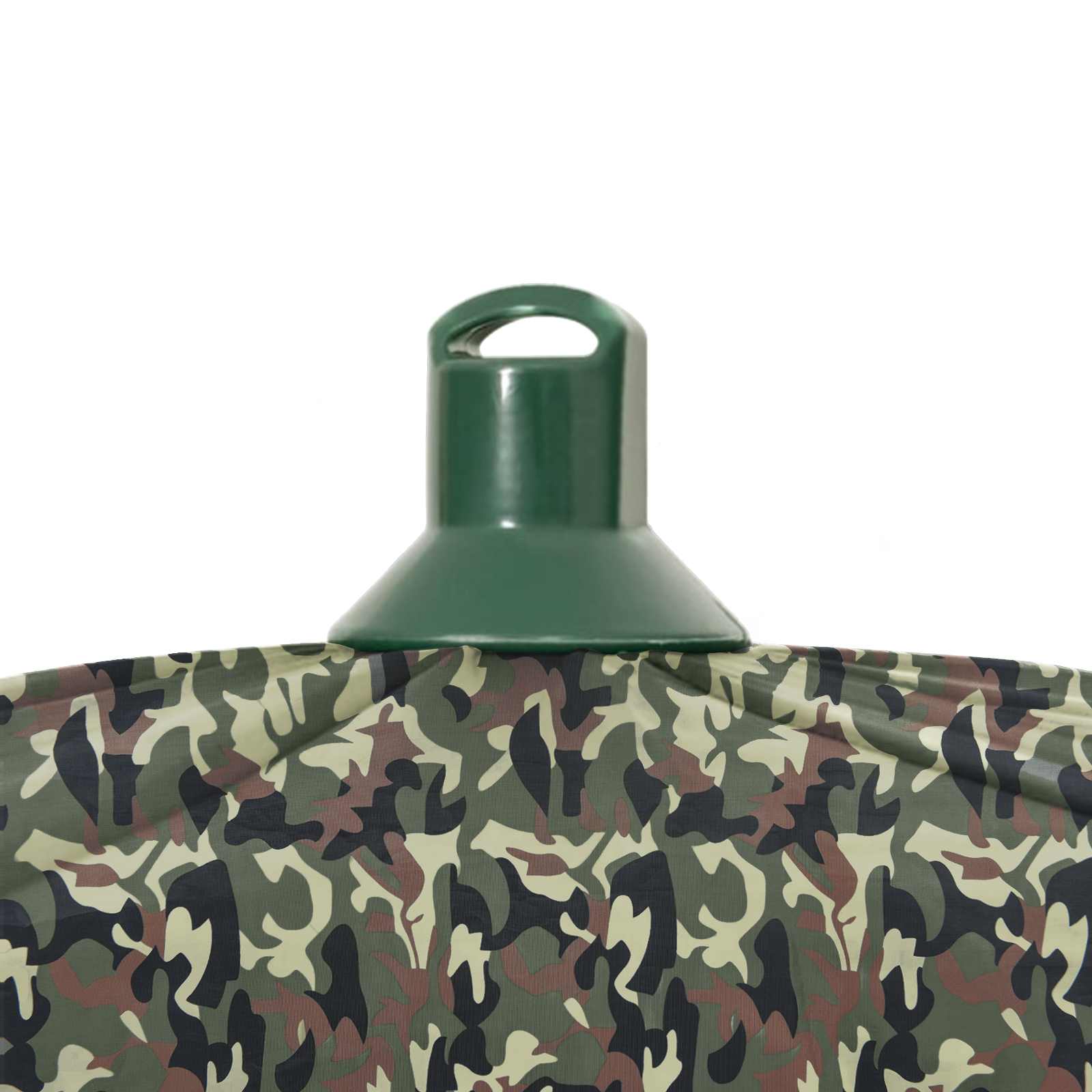 Ombrellone da Pesca 228 x 204 cm Poliestere Oxford Mimetico