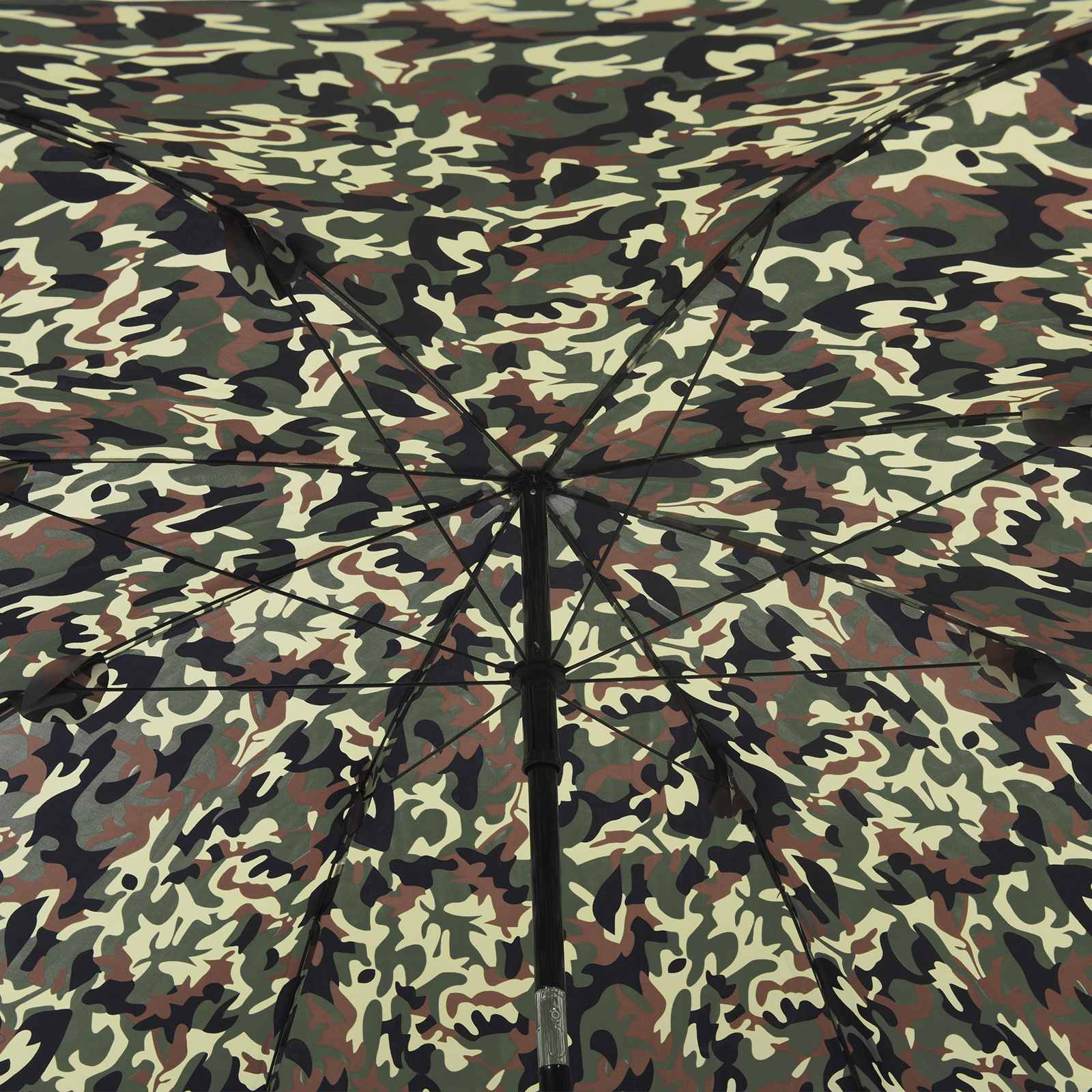 Ombrellone da Pesca 218 x 185 cm Poliestere Oxford Mimetico