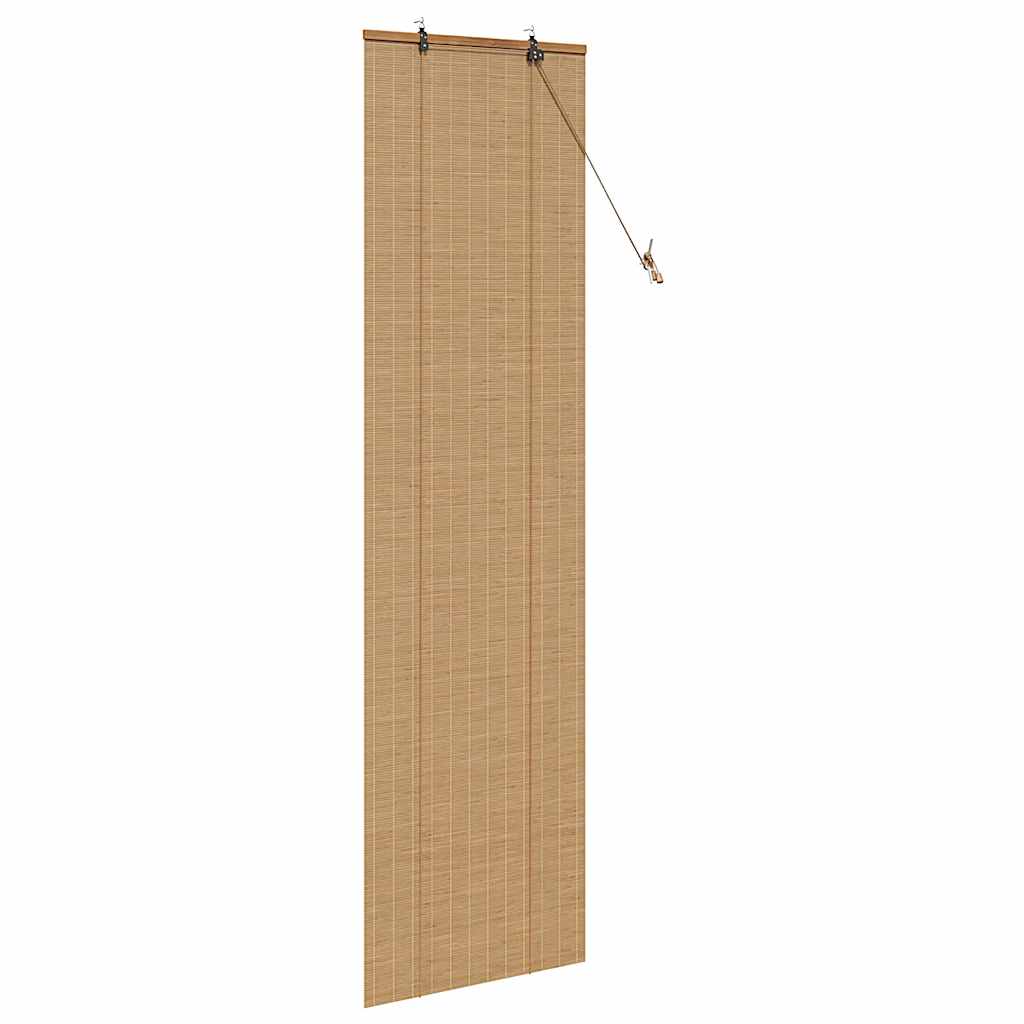 Tenda a rullo Marrone 60 x 220 cm Bambù