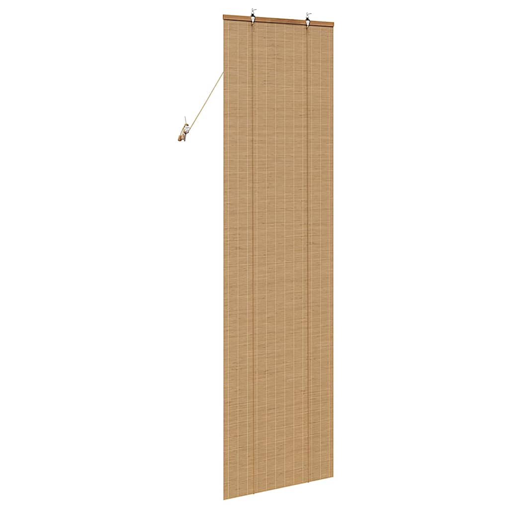 Tenda a rullo Marrone 60 x 220 cm Bambù