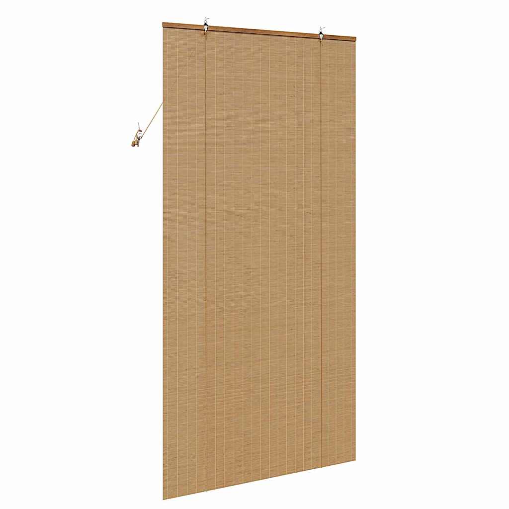 Tenda a rullo Marrone 110 x 220 cm Bambù