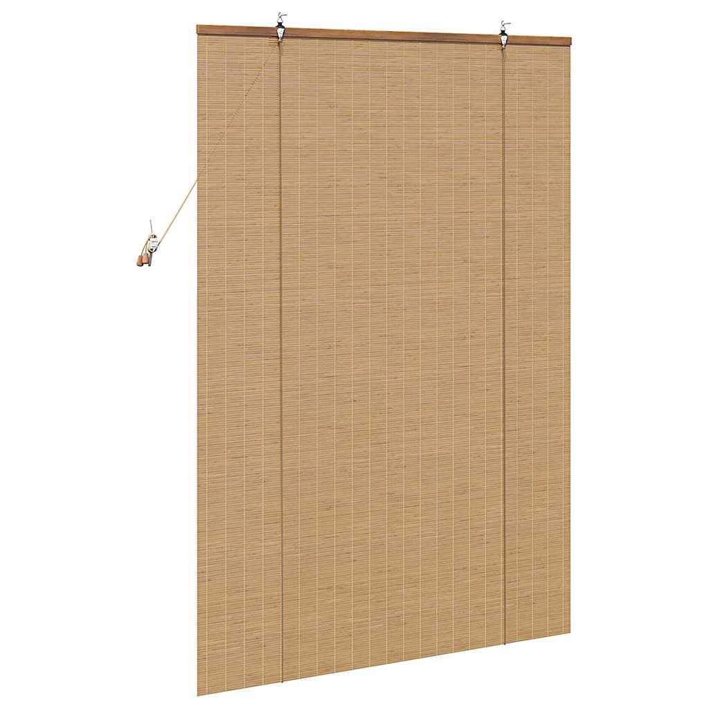Tenda a rullo Marrone 120 x 160 cm Bambù