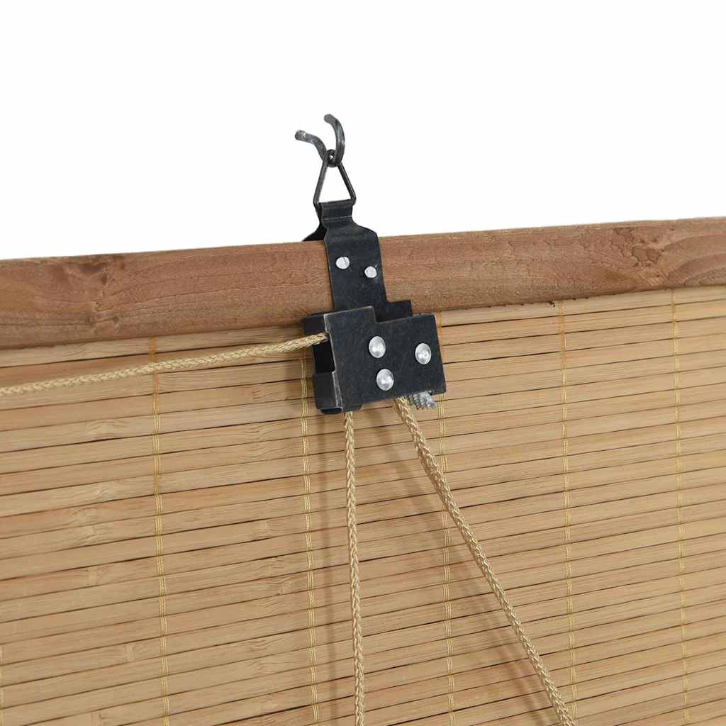 Tenda a rullo Marrone 120 x 160 cm Bambù