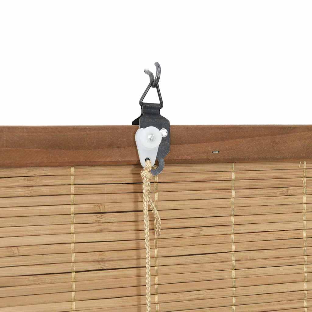 Tenda a rullo Marrone 120 x 160 cm Bambù