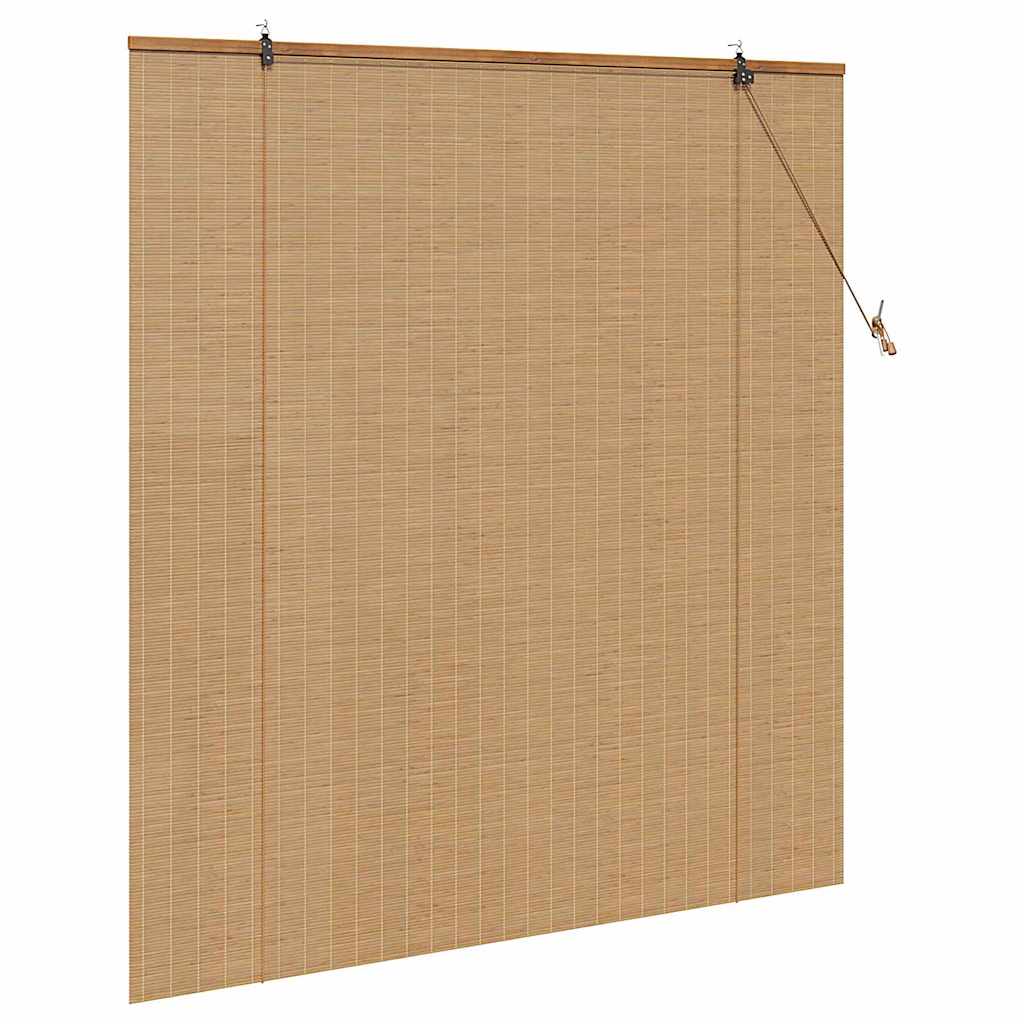 Tenda a rullo Marrone 140 x 160 cm Bambù