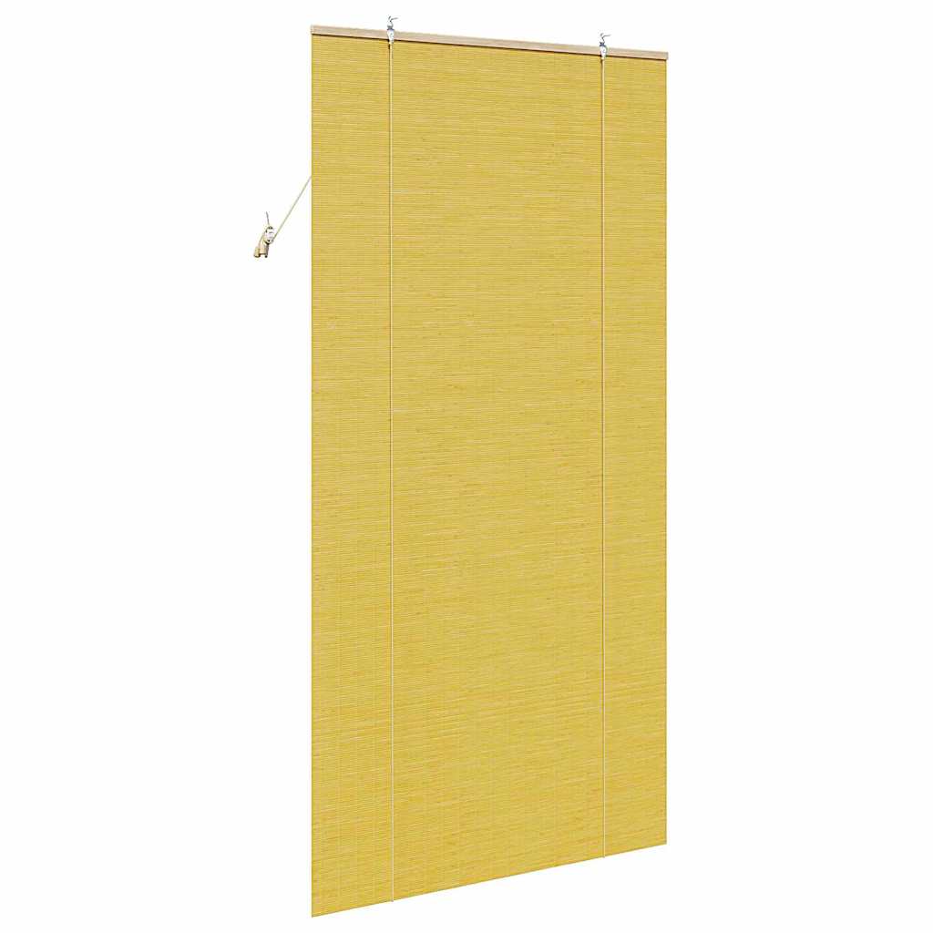 Tenda a rullo Giallo 100 x 220 cm Bambù