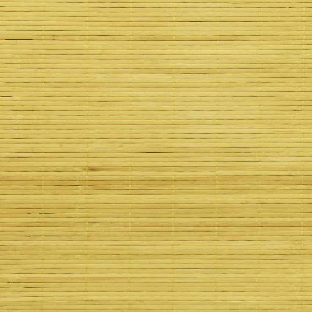 Tenda a rullo Giallo 120 x 220 cm Bambù