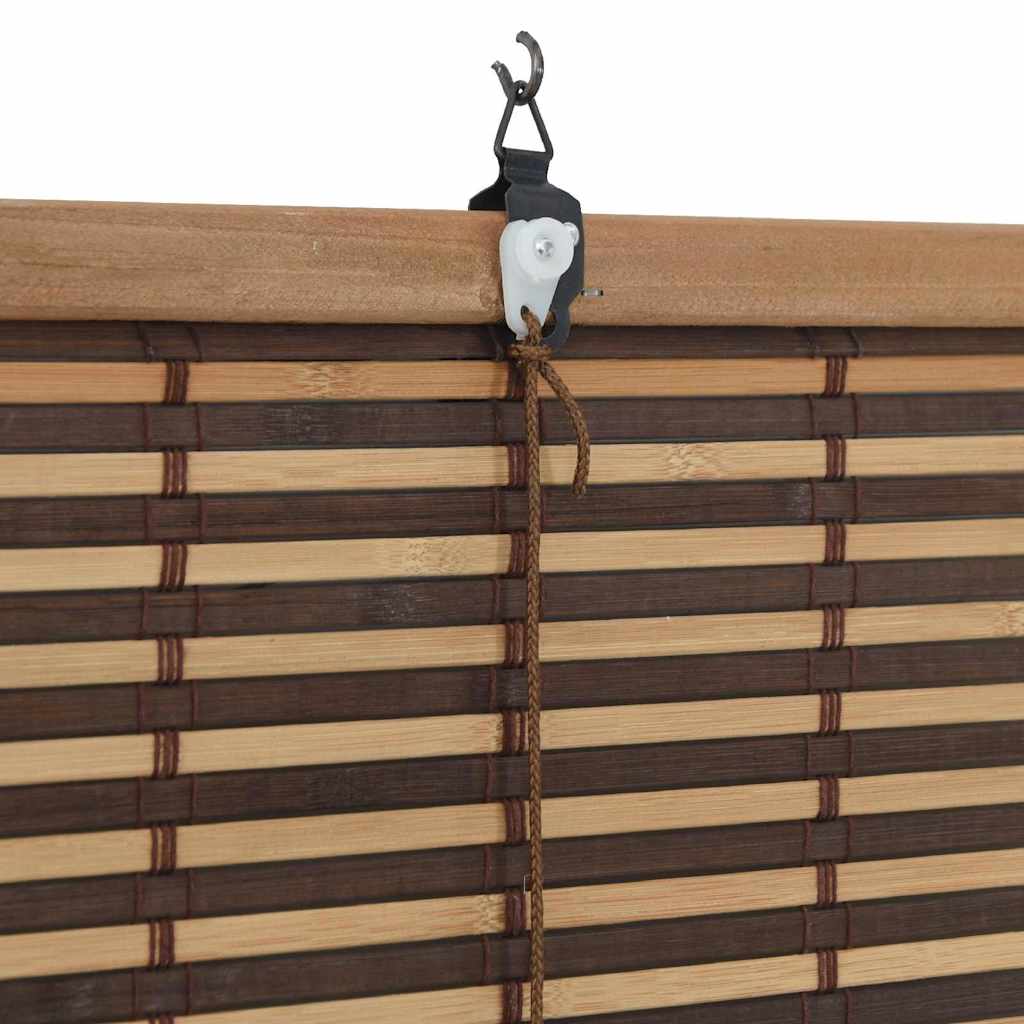 Tenda a rullo Marrone 60 x 160 cm Bambù