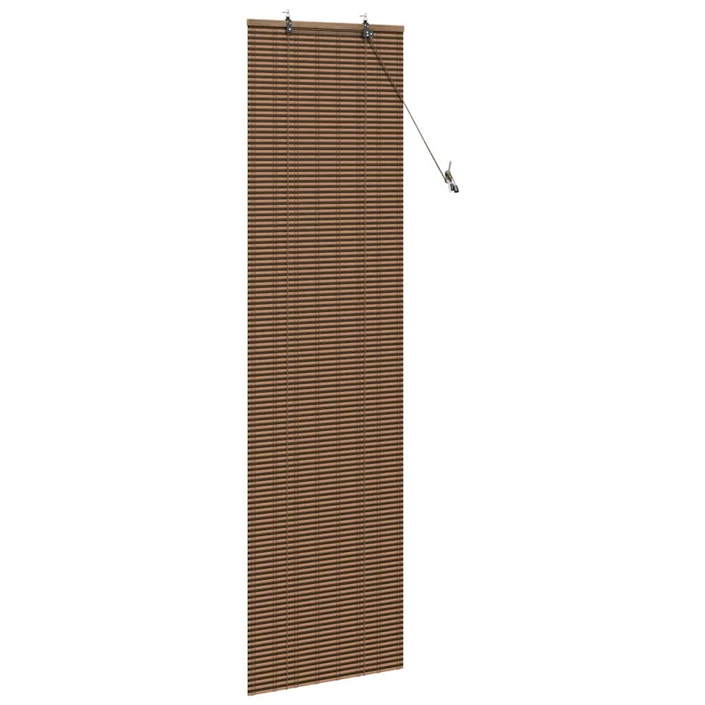 Tenda a rullo Marrone 60 x 220 cm Bambù