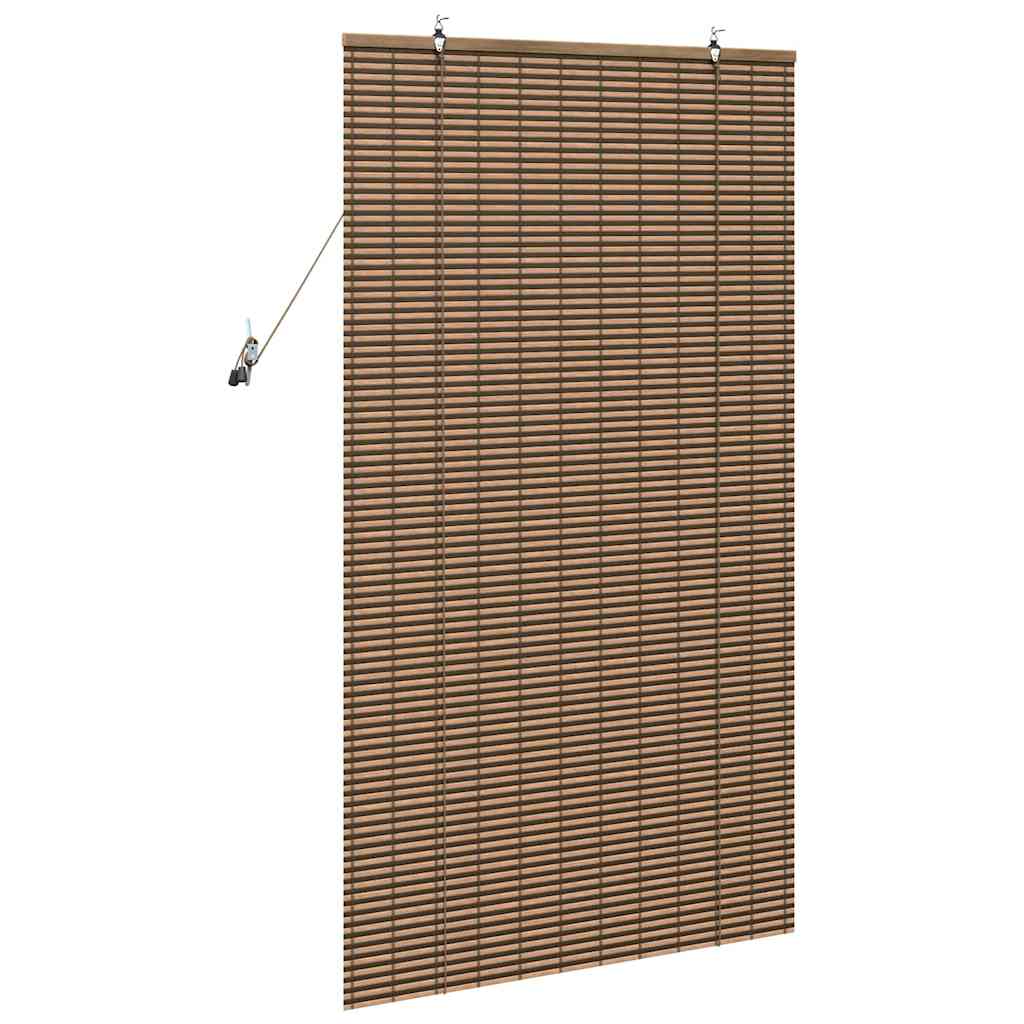 Tenda a rullo Marrone 80 x 160 cm Bambù
