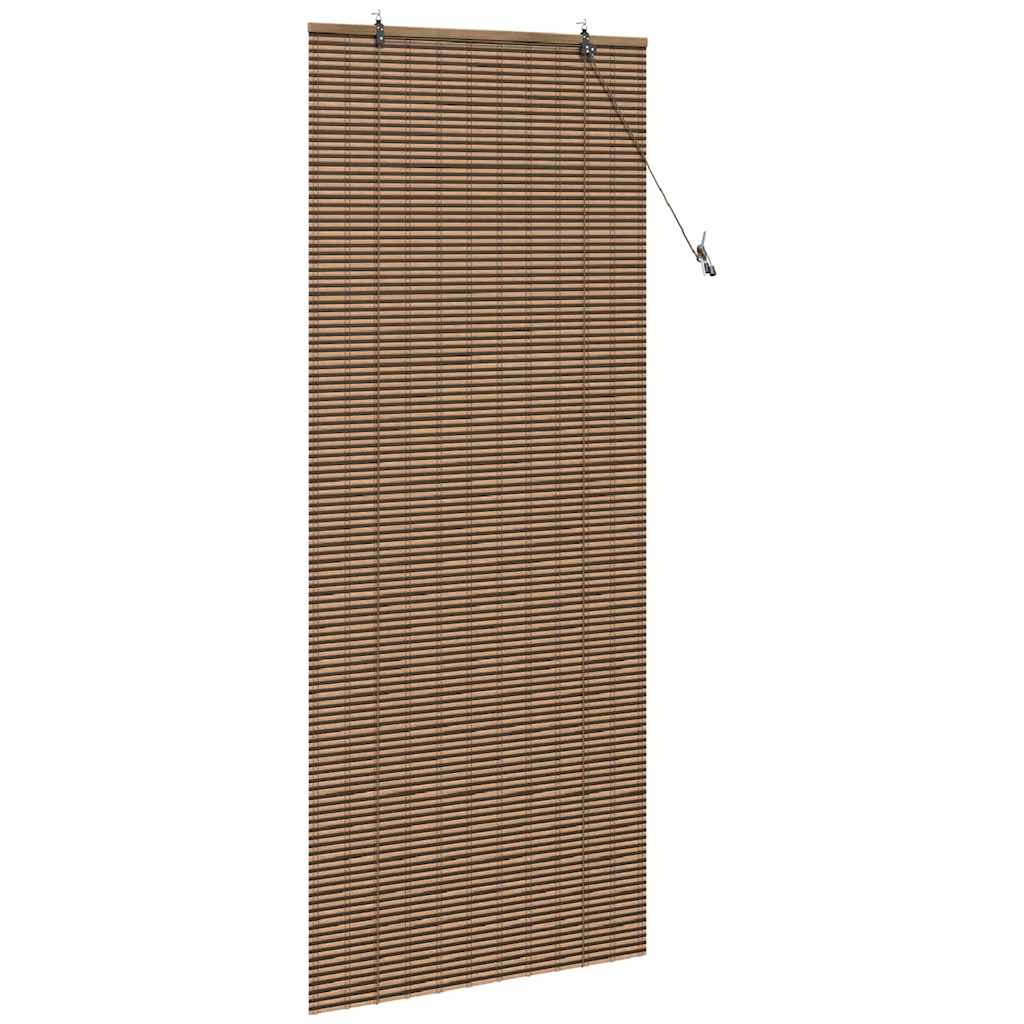Tenda a rullo Marrone 90 x 220 cm Bambù
